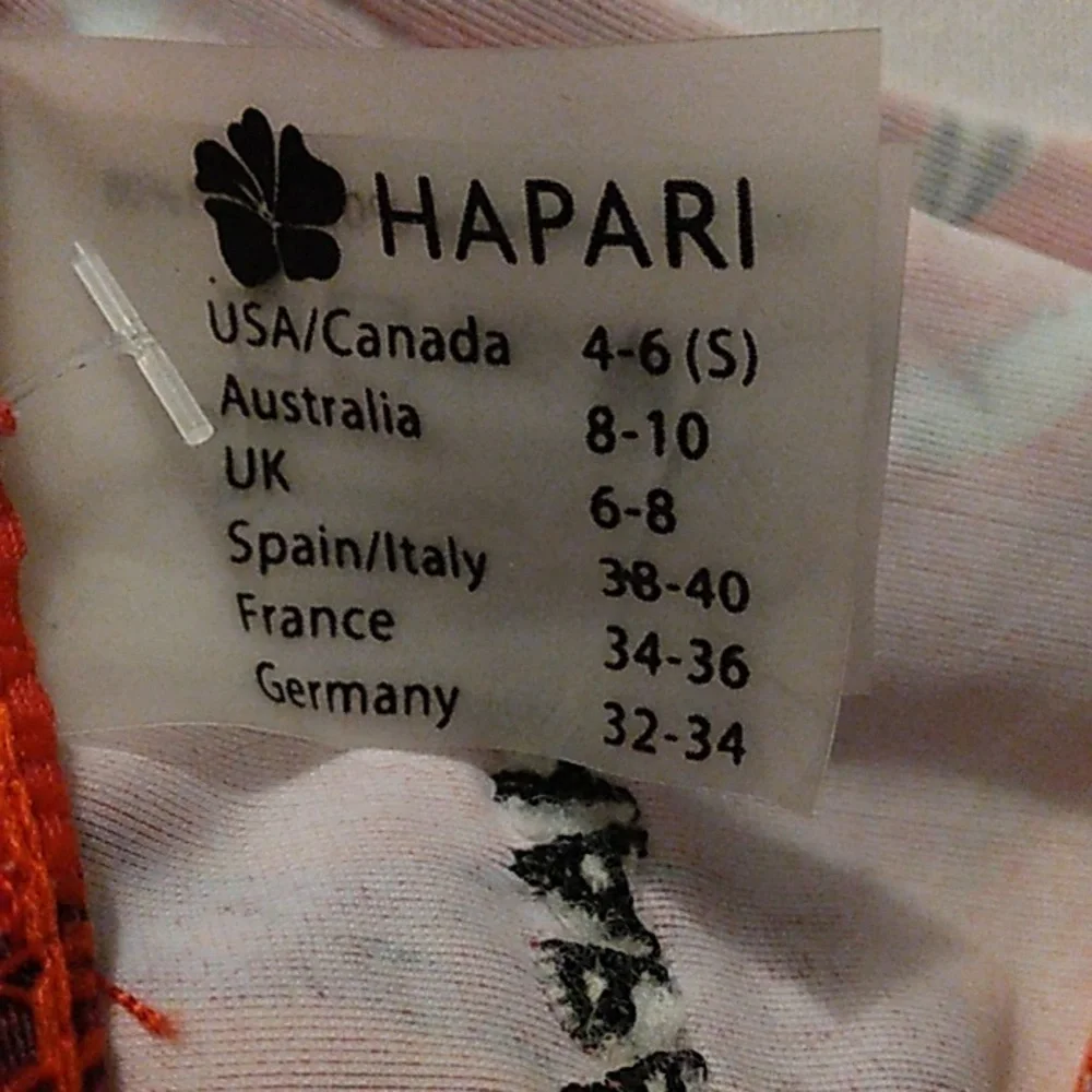 COPY - HAPARI Dragon Push-Up Bikini Top Sz small - Picture 7 of 8